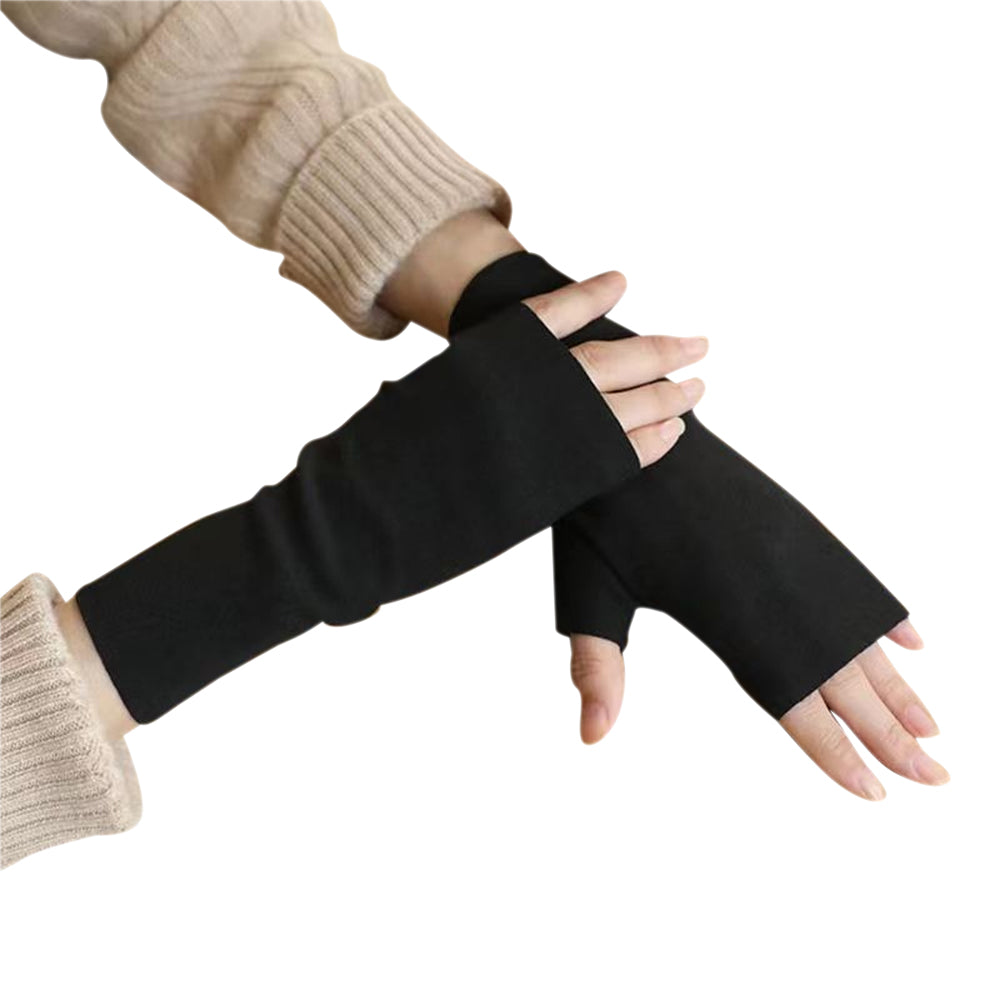 3 Pair Fingerless Warm Gloves with Thumb Hole