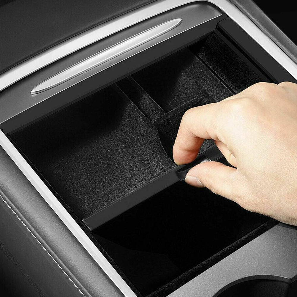 Centre Console Organizer Tray Armrest Storage Box for Tesla Model 3/Y