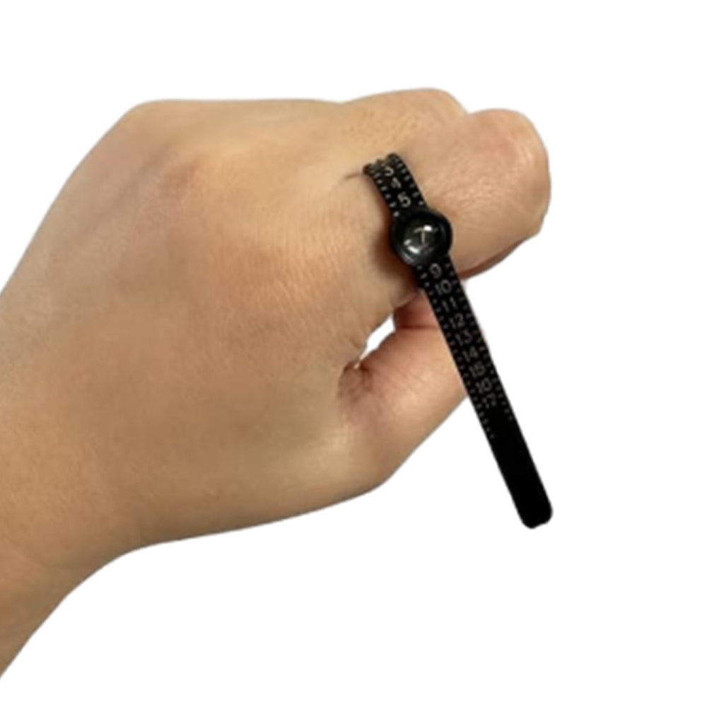 4Pcs Ring and Bracelet Sizer Measuring Tool with Magnifying Function