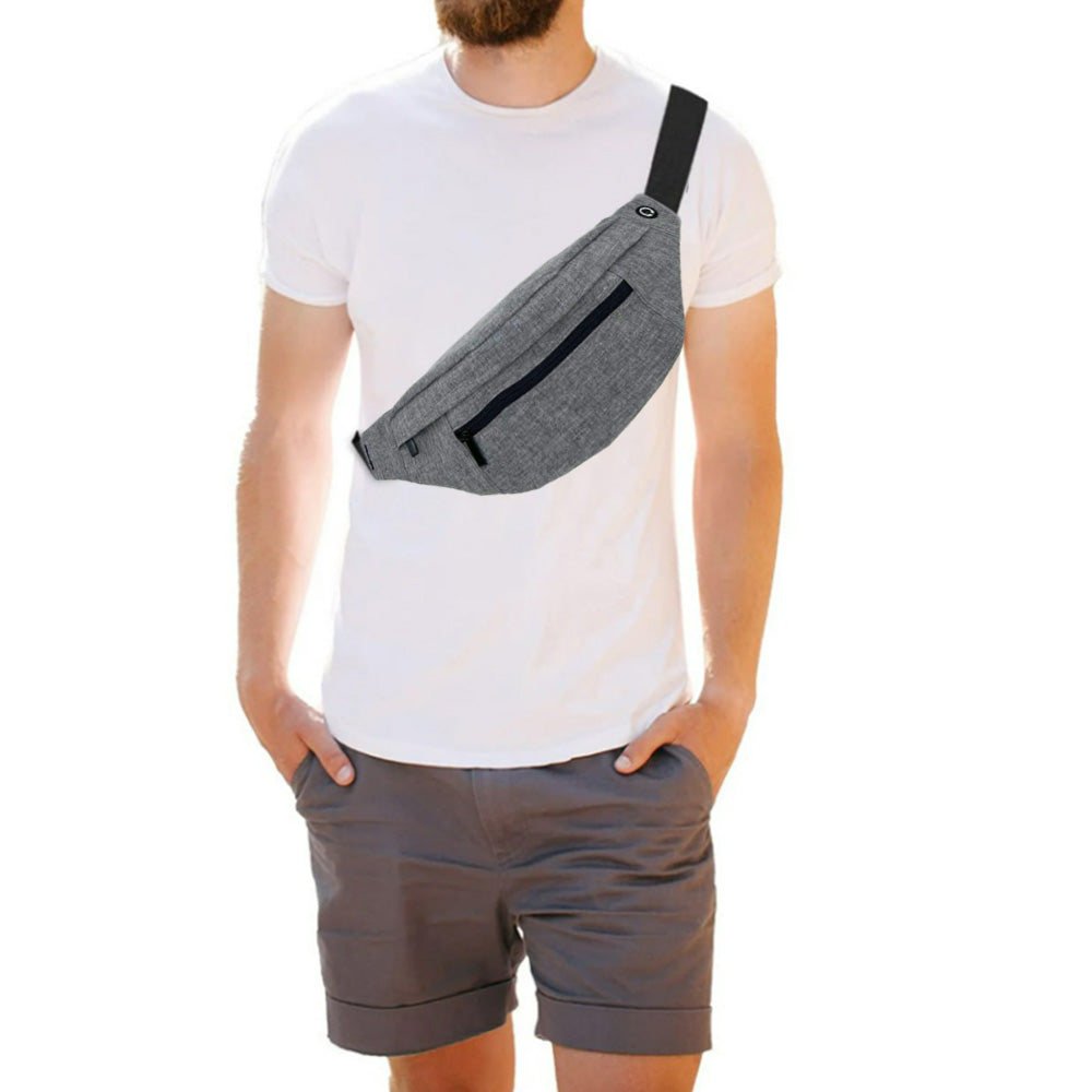 Unisex Crossbody Bag Mens Chest Pack Womens Waist Bag Chest Bag