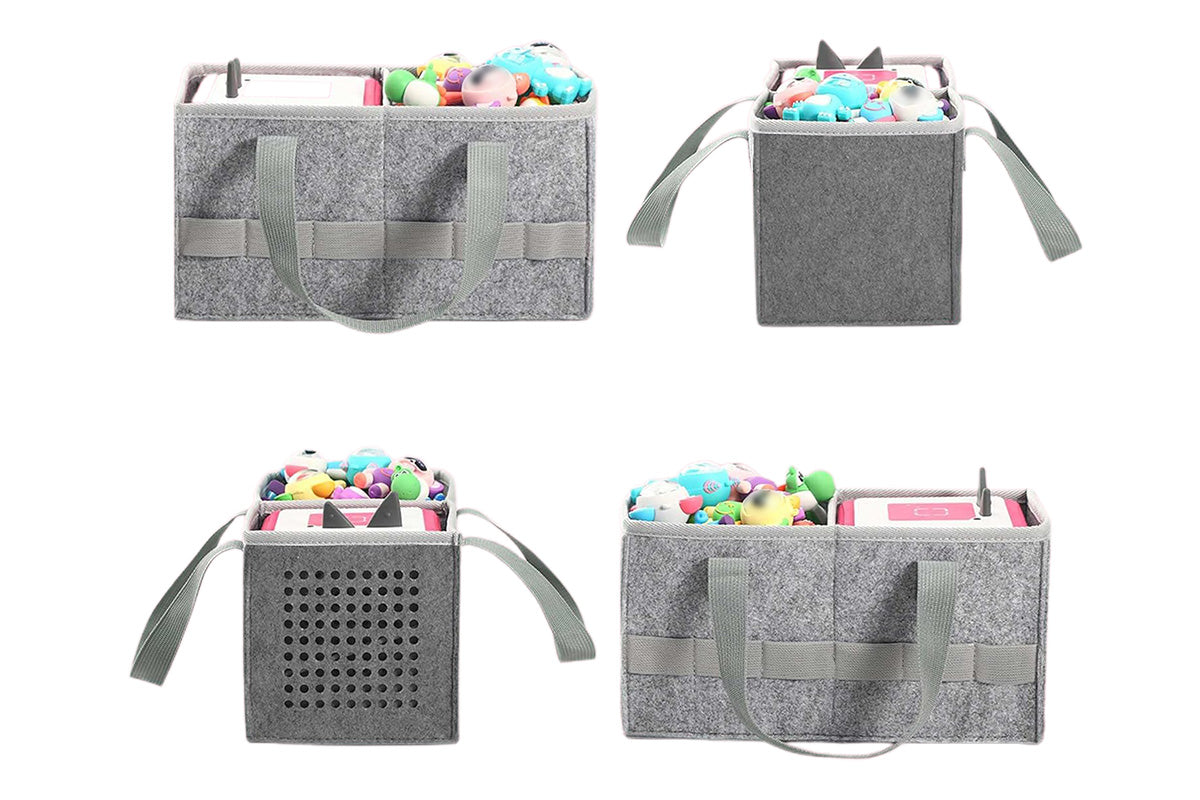 Portable Felt Cloth Musical Speaker Storage Bag