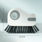 2Pcs 2-in-1 Window Track Groove Cleaning Brush with Hidden Scraper