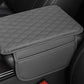 Microfiber Leather Car Center Console Cover Car Arm Rest Cover with 2 Storage Bags