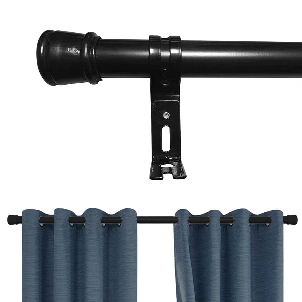 Adjustable Window Curtain Rods Set with Brackets