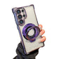 Thin Shockproof Stand Case Compatible with Samsung Galaxy S26 Ultra with Lens Cover