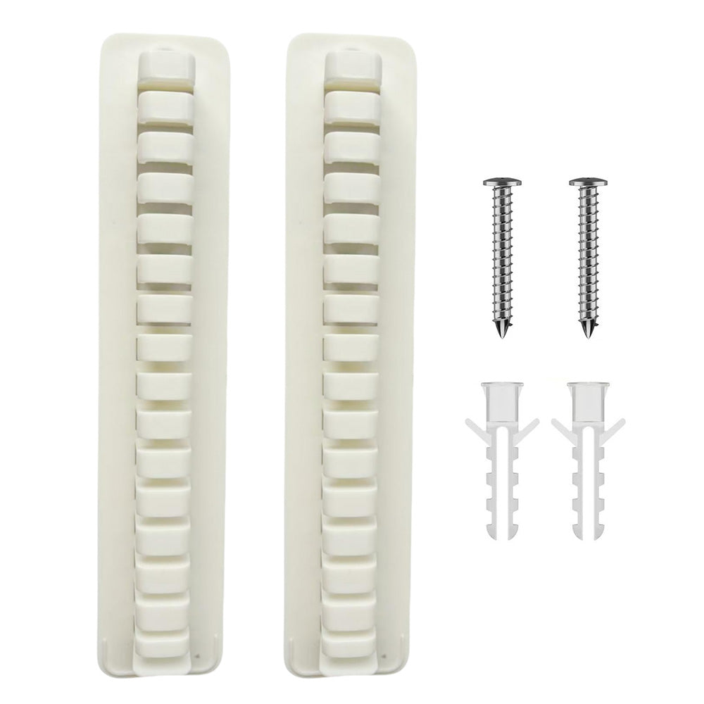 2 Pack Wall Mounted Baseball Cap Hat Rack Organizer