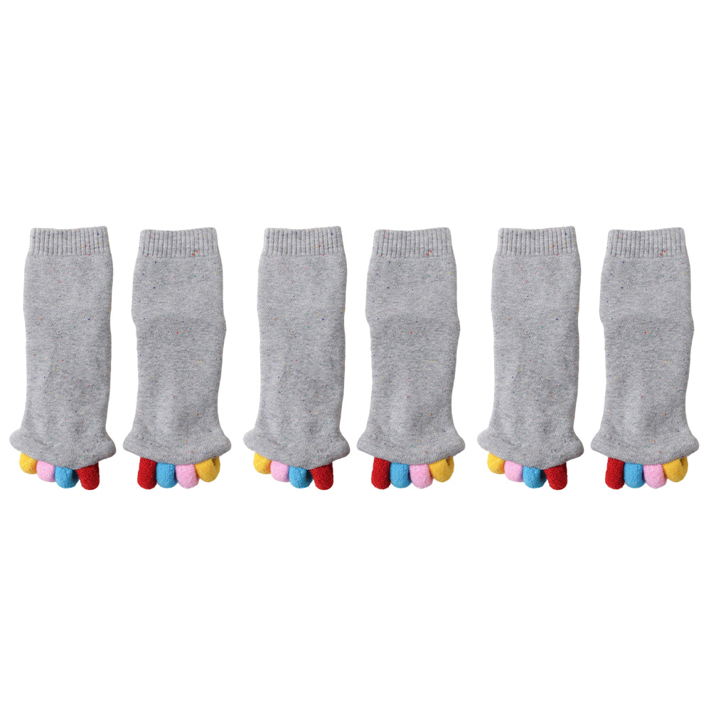 3Pcs Breathable Toe Socks Comfortable Toe Separator Socks