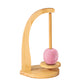 Yarn Holder for Crocheting and Knitting Wooden Yarn Spinner