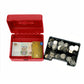 Lockable Cash Box Deposit Petty Cash Money Box with Code Lock Security Safe