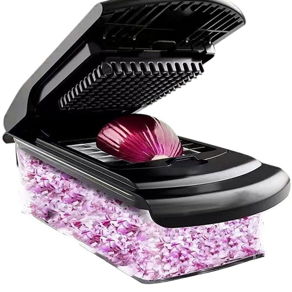 Vegetable Chopper with Container Mandoline Slicer for Kitchen Salad Prep