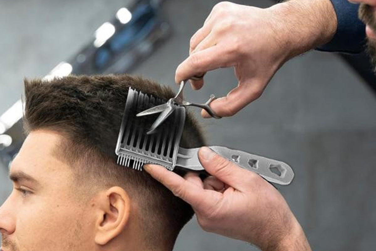 Professional Barber Auxiliary Hair Cutting Comb for Men Hair Styling Tool