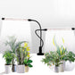 2Pcs 2 Head Indoor Clip LED Grow Light Growing Veg Flower 8W Plant Lamp