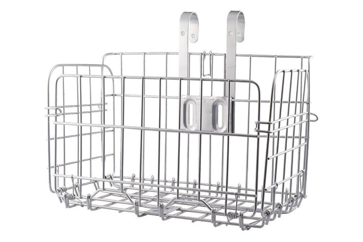 Foldable Bicycle Basket Front and Rear Hanging Storage Rack for Mountain Bike