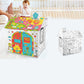 DIY Colorable Cardboard House with 6 Colored Pens-house