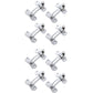 8Pcs Barn Door Latches Stainless Steel Barn Gate Flip Door Locks