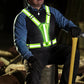 Rechargeable LED Reflective Vest for Running Cycling Walking Horse Riding