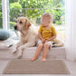 Waffle Bath Mat Cushioned Non Slip Bathroom Rug for Floor Standing Mat