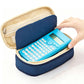 Large Capacity Expandable Zipper Pencil Case