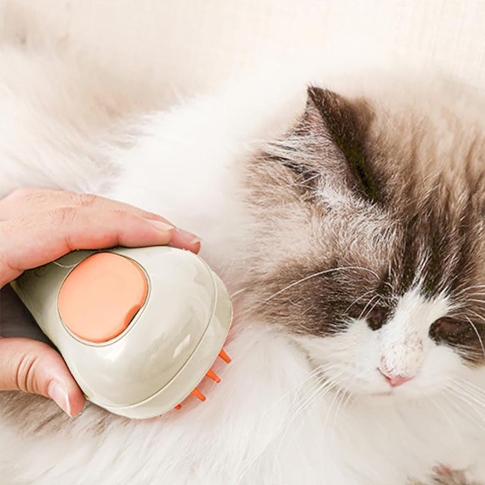 3-in-1 Spray Pet Massage Grooming Brush