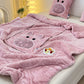 Pillow Blanket Throws Back Support Cushion