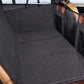 132x158cm Dog Back Seat Extender Water-Resistant Hard Bottom Dog Car Seat Cover