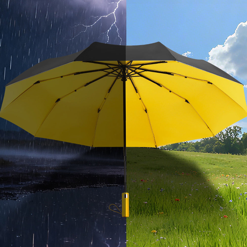 Large Automatic Umbrella Portable Windproof Folding Umbrella for Travel Outdoor
