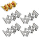 4Pcs Stainless Steel Taco Holder Hold 2 or 3 Tortillas
