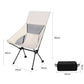 Lightweight Folding High Back Camping Chair With Head Support For Outdoor