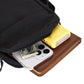 Men's Oxford Crossbody Shoulder Bag with Adjustable Strap and Multi-Pocket Messenger Design