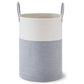 Large Woven Laundry Basket Cotton Rope Hamper for Laundry Toys & Blankets