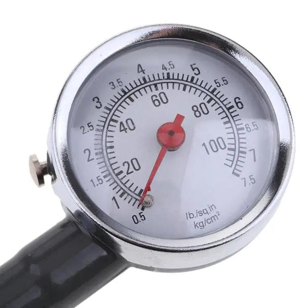 Tire Pressure Guage Portable Car Bike Truck Tester Tyre Gauge Auto Dial