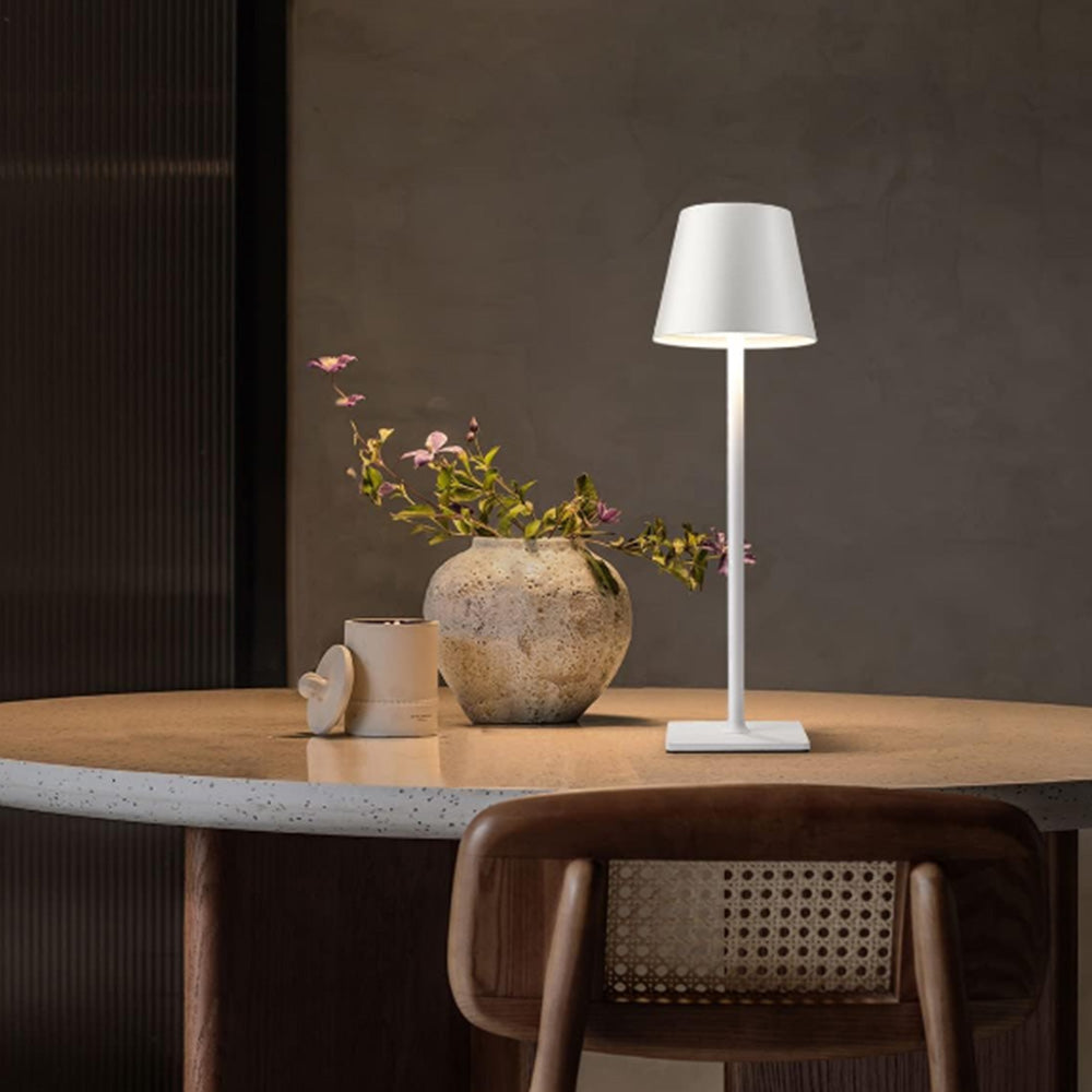 Rechargeable Table Lamp 3 Color Cordless LED Table Lamp Touch Desk Lamp