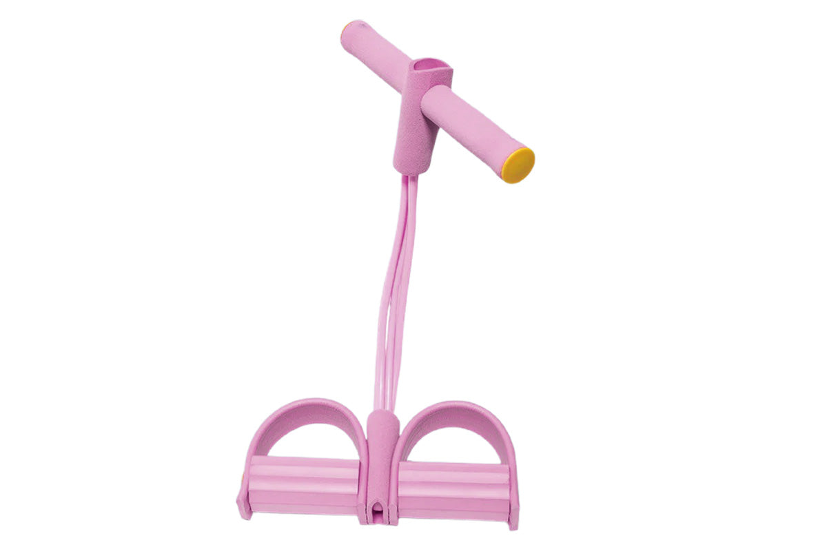 6 Tube Foot Pedal Resistance Band Body Stretch Pull Rope Fitness Exercise Rope