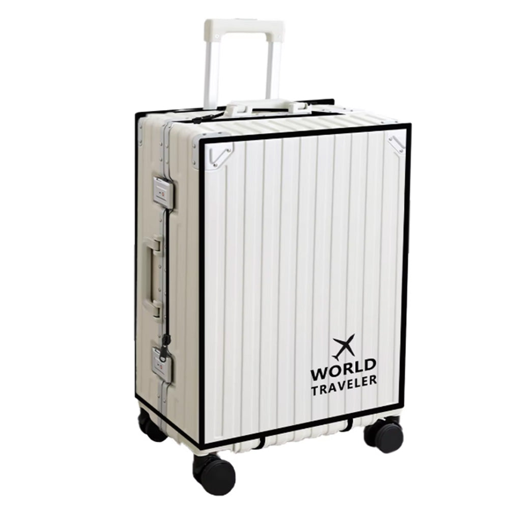Transparent Water Resistance Luggage Cover Set with Strap for Travel Suitcase Protection