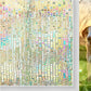 Rainbow Static Cling Glass Window Decoration