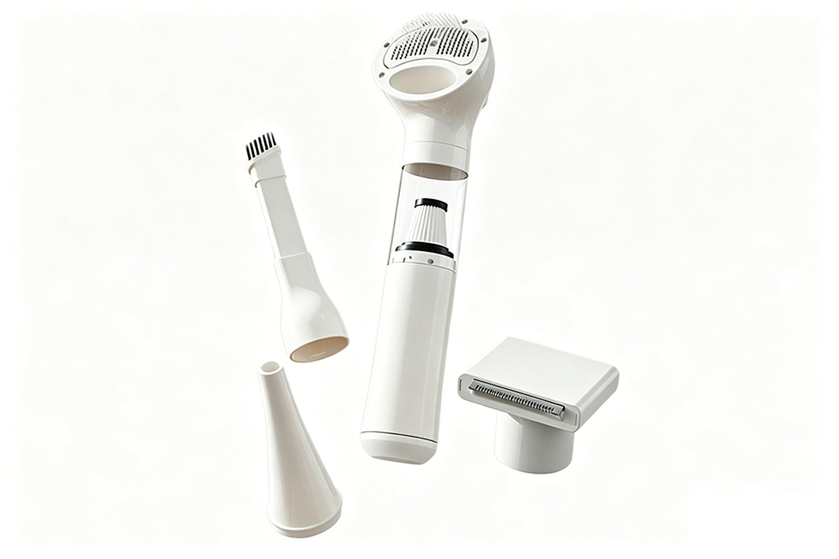 4-In-1 Cordless Pet Grooming Kit Hair Vacuum Grooming Brush Vacuum Cleaner