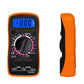 Digital Multimeter DC AC Voltmeter and Ohm Volt Amp Meter for Voltage Current Resistance