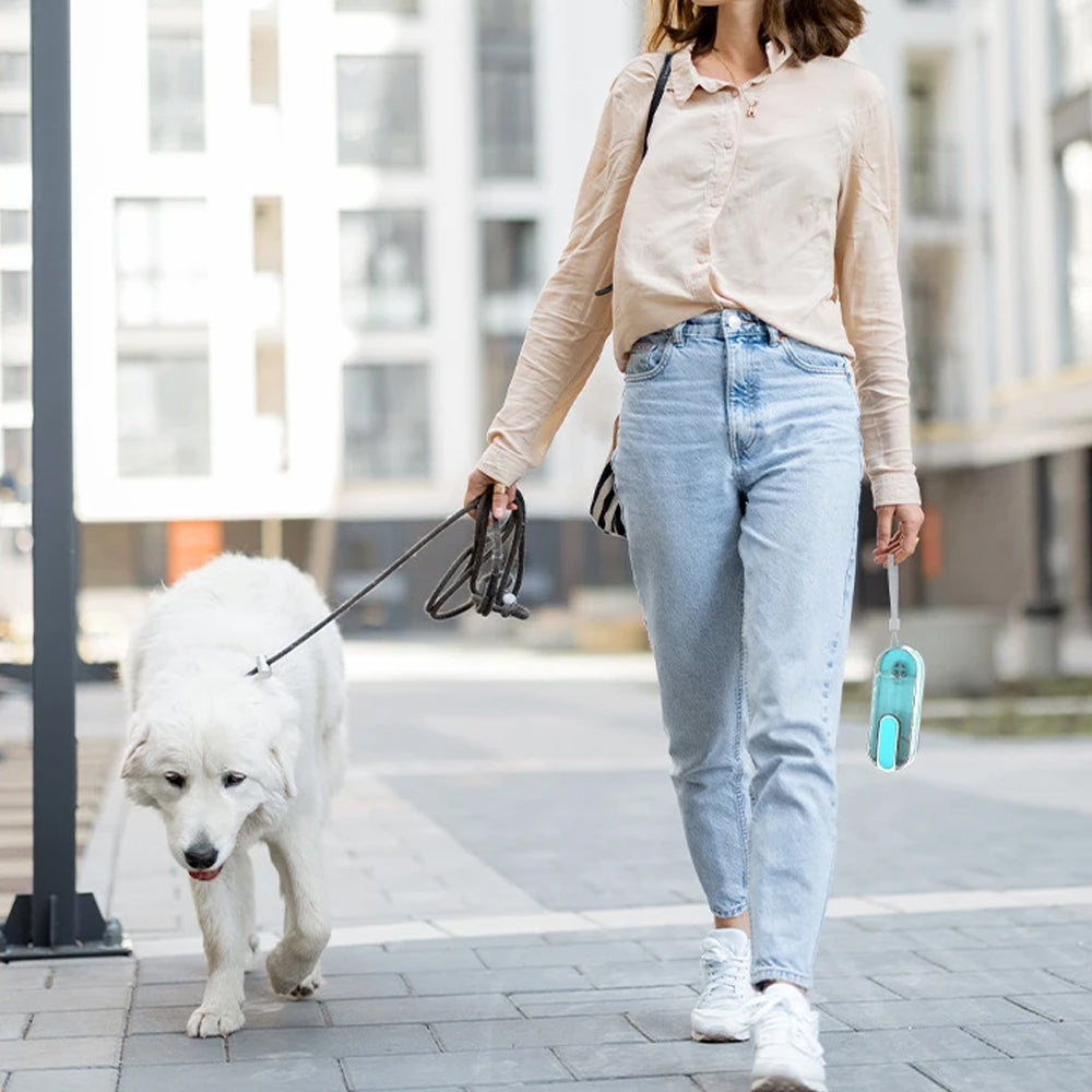 350ml Puppy Pet Foldable Water Bottle