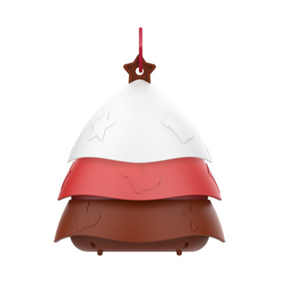 Foldable Rechargeable Christmas Music Night Light with Hanging Strap