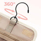 Travel Makeup Bag with Hanging Hook Large Capacity