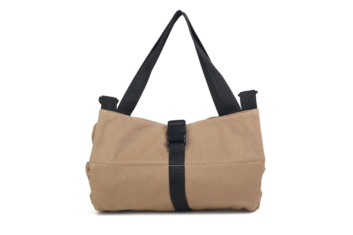 5 Pockets Tool Roll Organizer Bag Oxford Cloth Storage for Mechanics