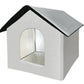 All Season Outdoor Cat House Self-Warming Shelter for Cats & Small Pets