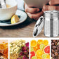 Stainless Steel Fine Mesh Tea Strainer with Drip Tray
