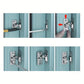 4 Pcs 90-Degree Stainless Steel Corner Door Lock