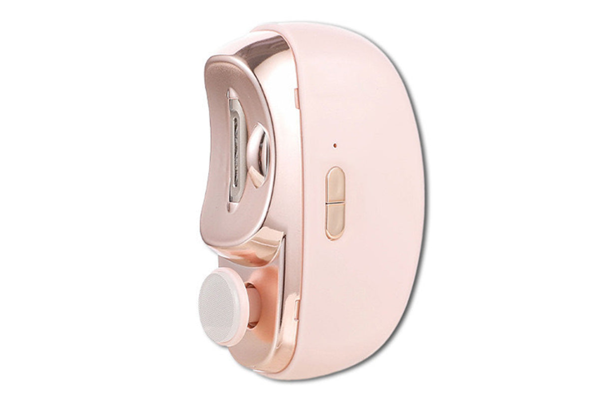 2-in-1 Electric Nail Clipper with Polishing Function