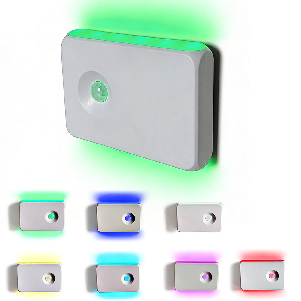 4Pcs Motion Sensor Night Light Stair Lights Indoor for Hallway Stairway Bathroom
