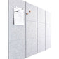 12Pcs Large Felt Bulletin Board Cork Boards for Walls Office Classroom Pin Board