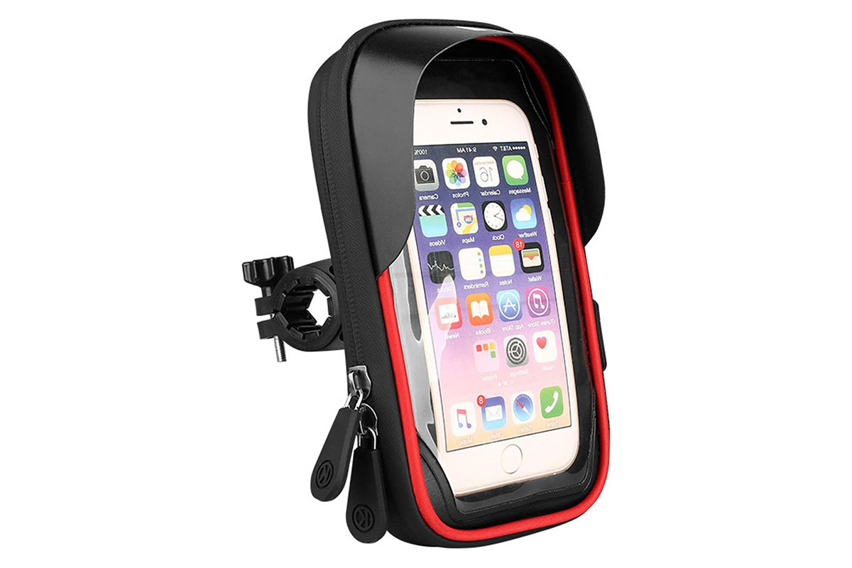 Waterproof Bike Phone Holder Fully Enclosed Handlebar Phone Mount
