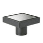 Square Shower Drain with Filter Detachable Stainless Steel Floor Drain for Bathroom Balcony