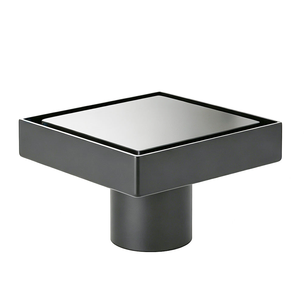 Square Shower Drain with Filter Detachable Stainless Steel Floor Drain for Bathroom Balcony